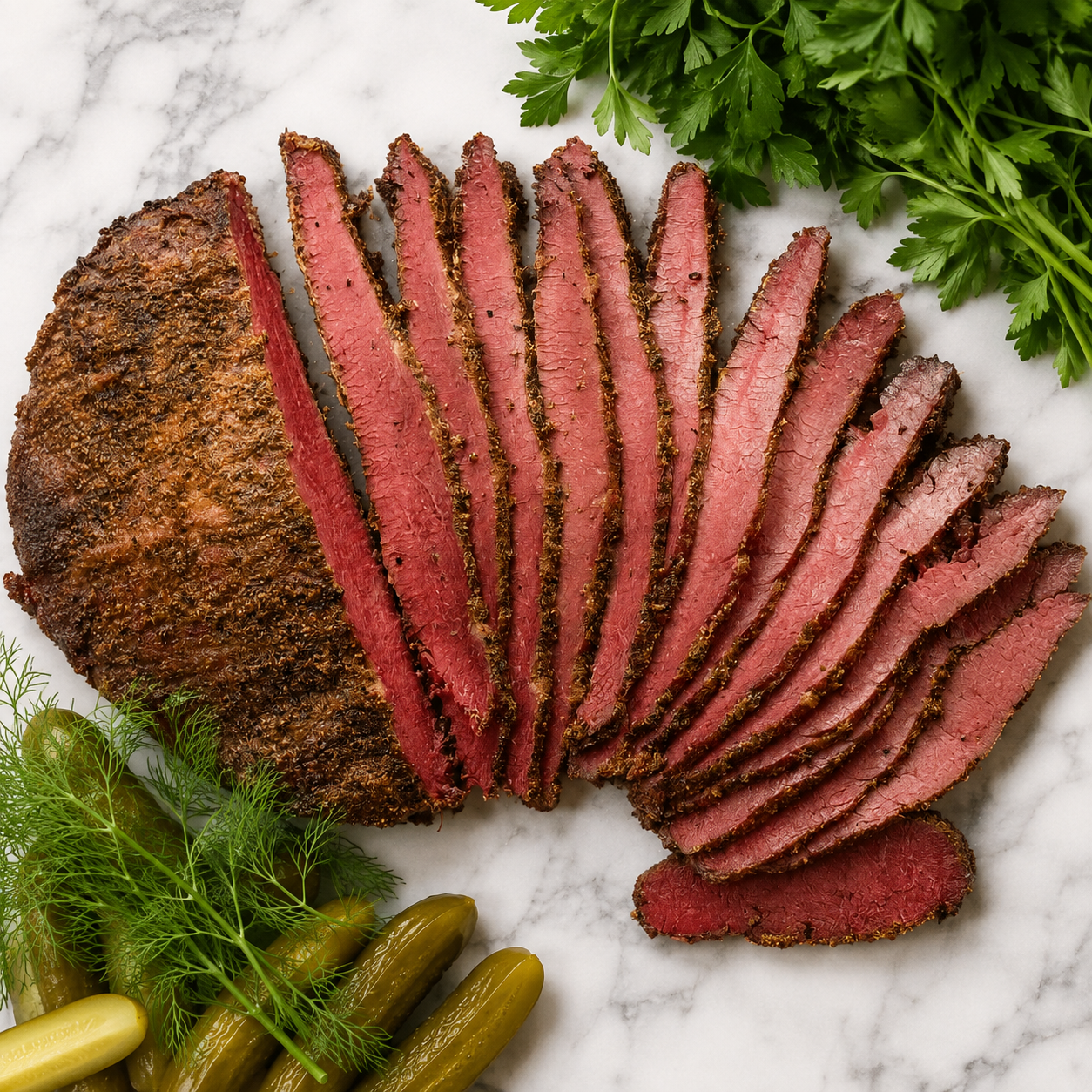 Chef's Premium Brisket Corned Beef Sliced (12oz)